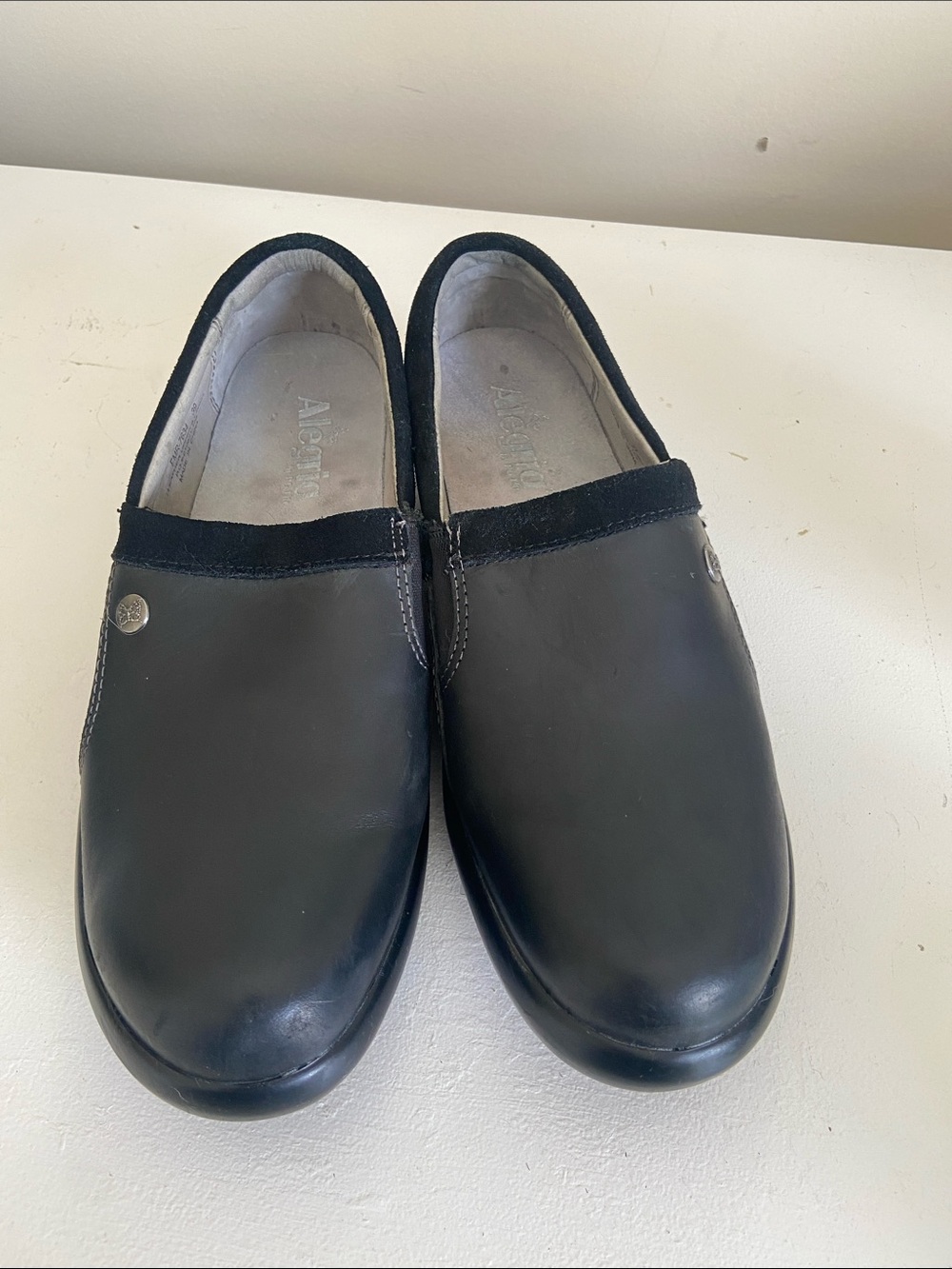 Alegria Black Women’s Slip-On Comfort Loafers